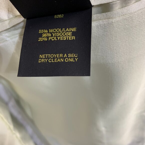 Vintage Tweed Blazer Sport Coat Mens 42 Short Blue Gray Union Made Old Money 90s - Picture 11 of 16